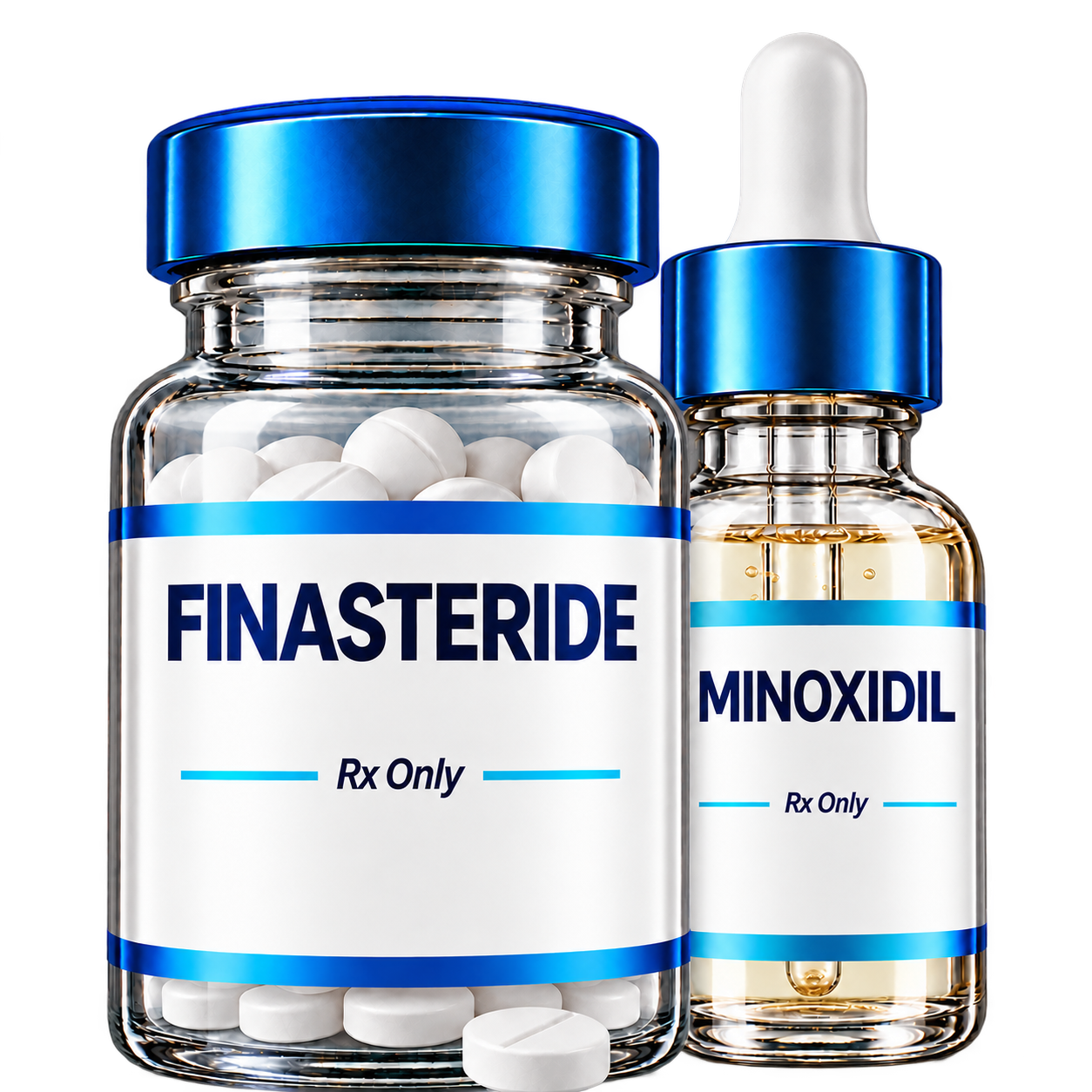 Finasteride and Minoxidil treatments